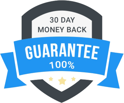 30 days money-back guarantee